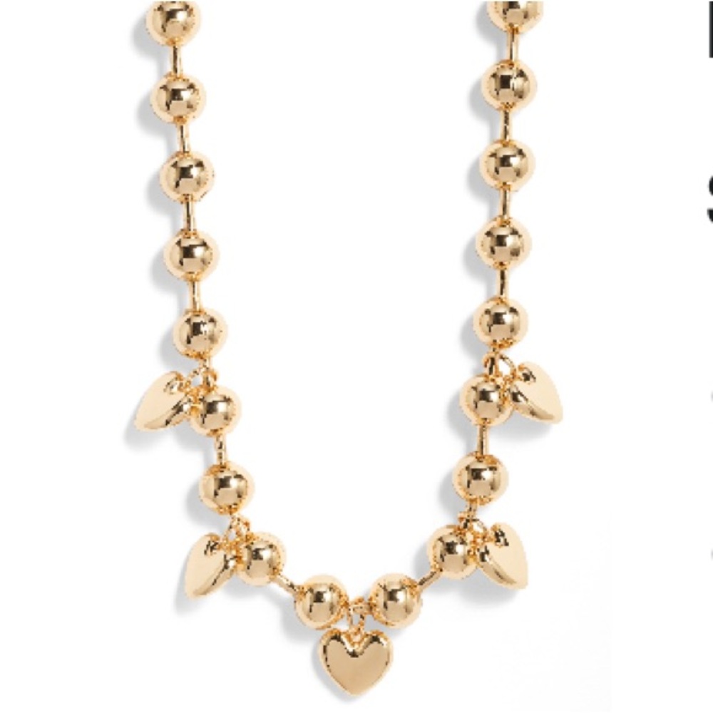 Open Edit Heart Orb Necklace NWT